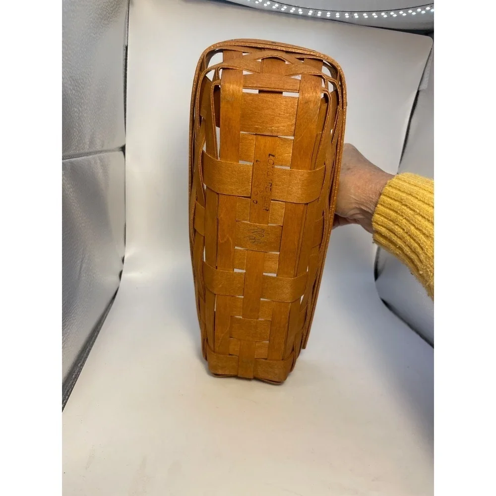 1989 Longaberger Century Collection American Cancer Society 8x4 Basket